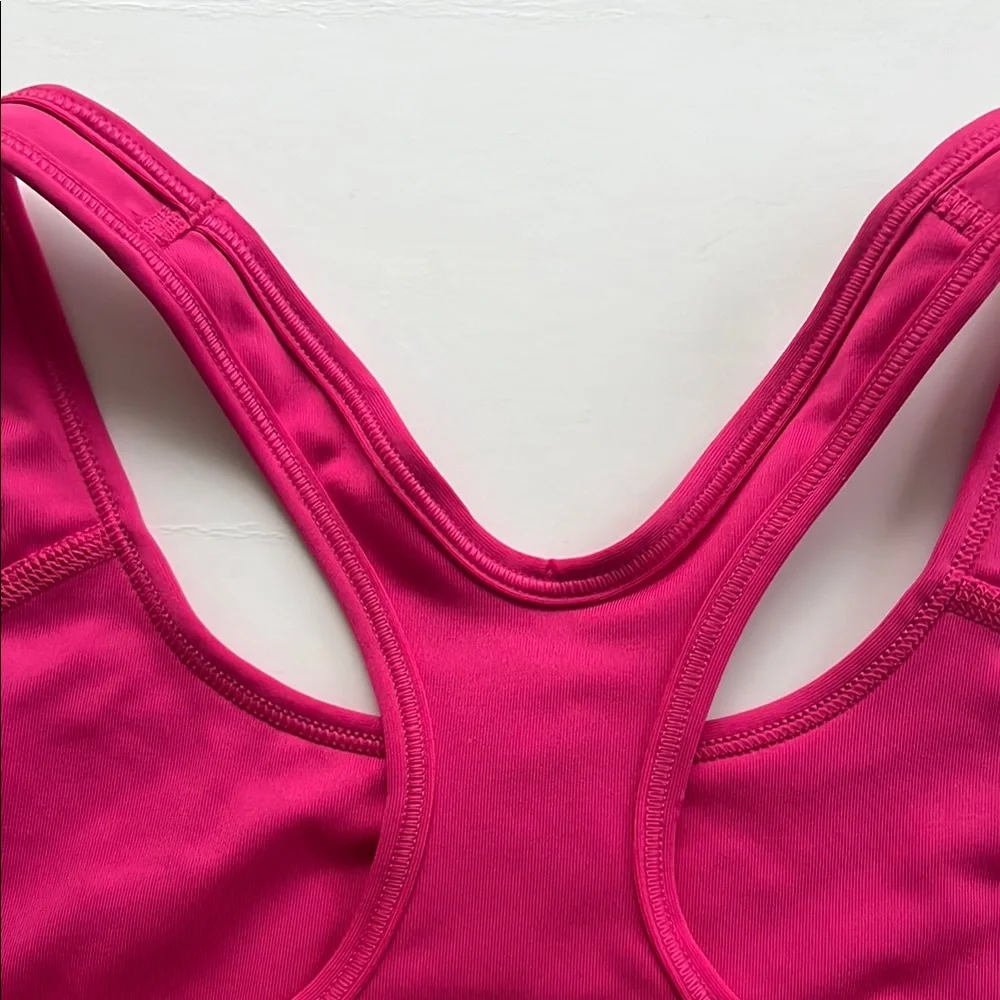 Nike Pink and Black‎ Racerback Sports Bra